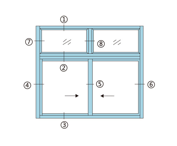 铝合金推拉窗 铝合金推拉窗